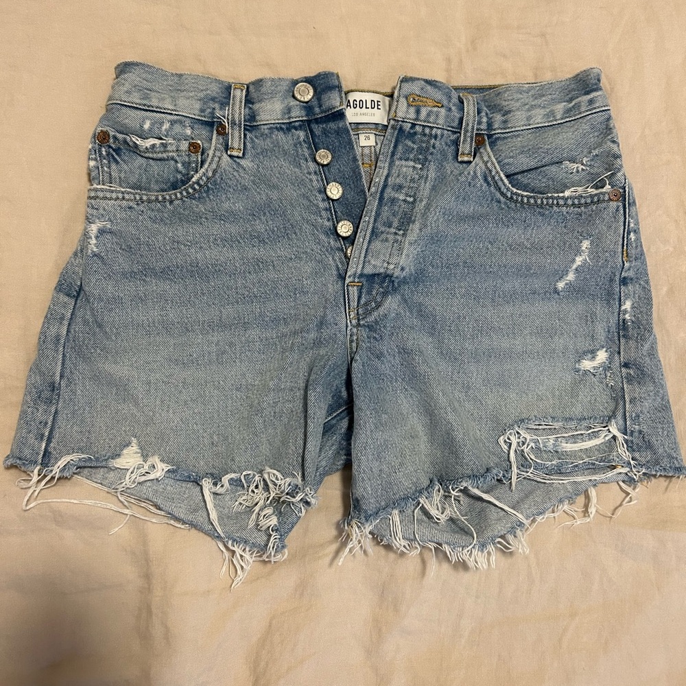 AGOLDE Parker long shorts